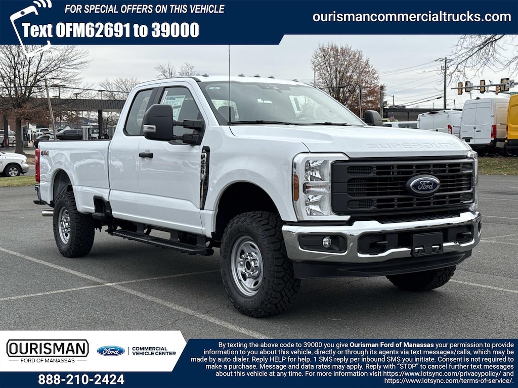 New 2026 Ford F-250 XL Super Cab 4x4 W/ 8 Bed Extended Cab Pickup