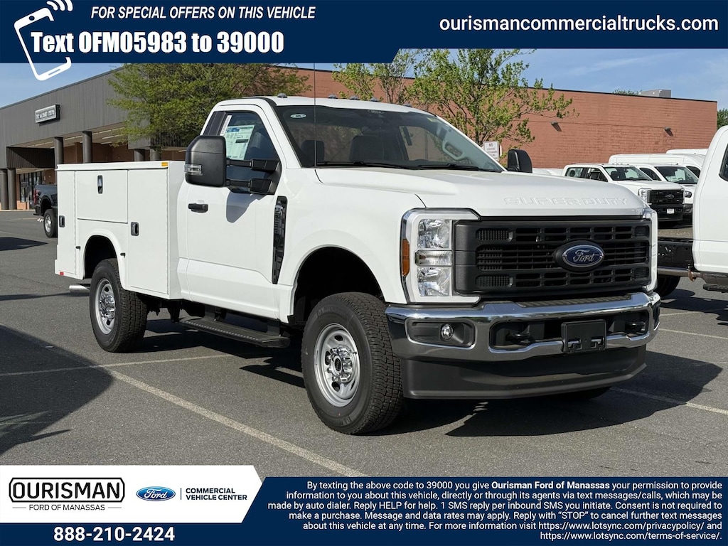 New 2025 Ford F-250 XL Regular Cab 4x4 w/ 8 Knapheide Service Body Service