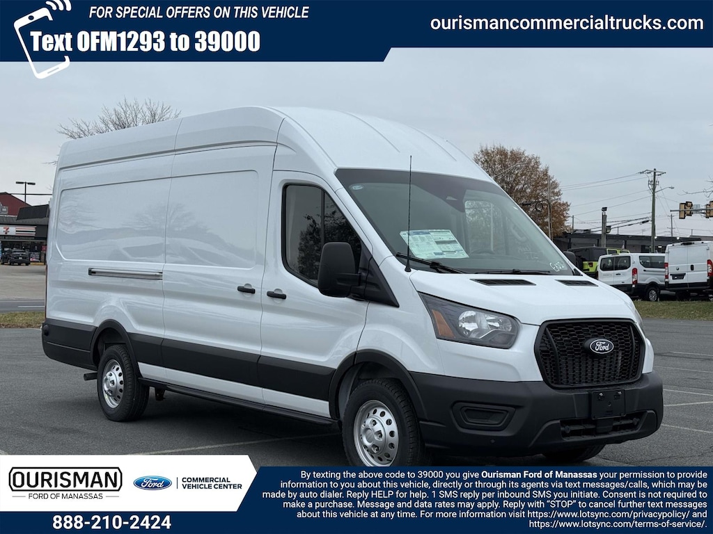 New 2026 Ford Transit-350 RWD High Roof EL Cargo Van Van
