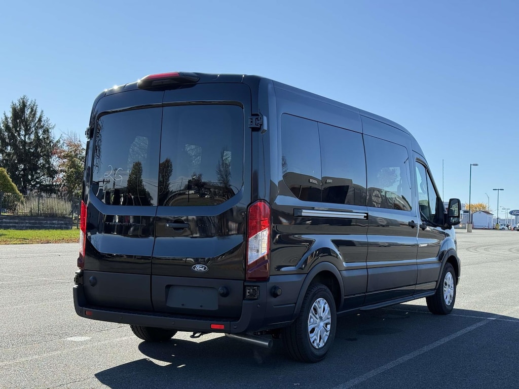 New 2026 Ford Transit Passenger Wagon RWD Mid Roof 12 Passenger Van Van