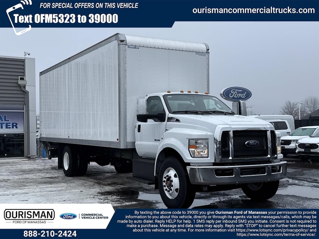 New 2026 Ford F-750 XL Regular Cab 4x2 W/ 26 Box Box
