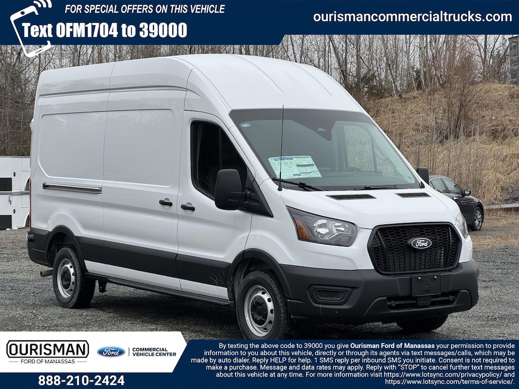 New 2026 Ford Transit-350 RWD High Roof Cargo Van 148 WB Van