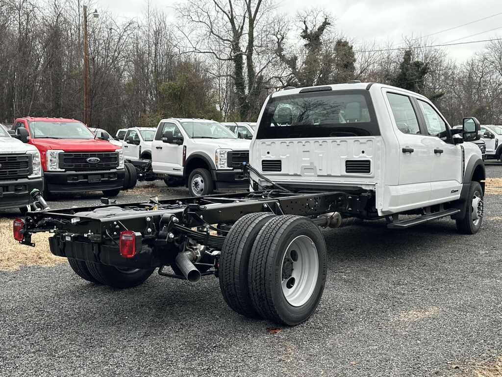 New 2024 Ford F-550 XL Crew Cab 4x4 Bare Chassis 84 CA Crew Cab Chassis-Cab