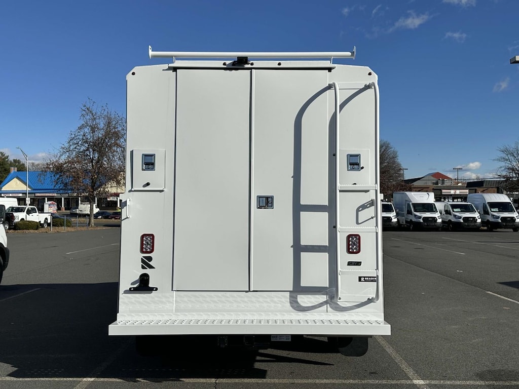 New 2024 Ford Transit-350 Cutaway AWD w/ 11 Reading Enclosed Service Bo Service