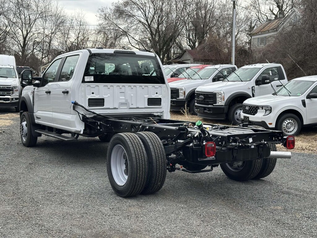 New 2025 Ford F-550 XL Crew Cab 4x4 Bare Chassis 84 CA Crew Cab Chassis-Cab
