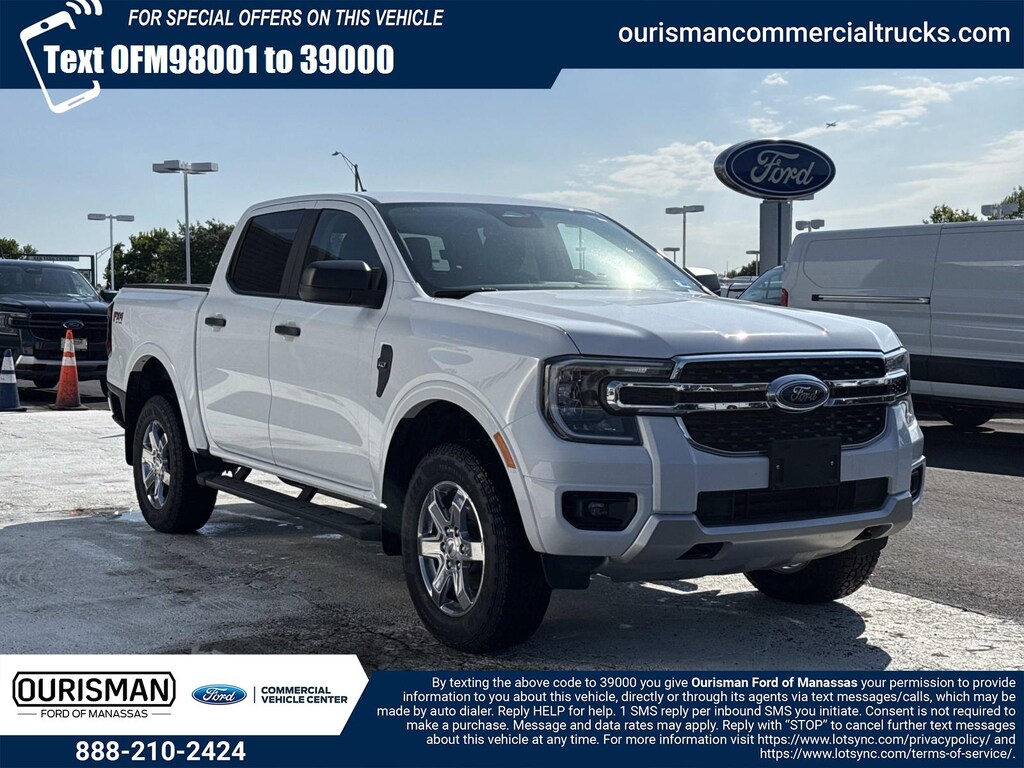 New 2025 Ford Ranger XLT Crew Cab 4x4 Crew Cab Pickup