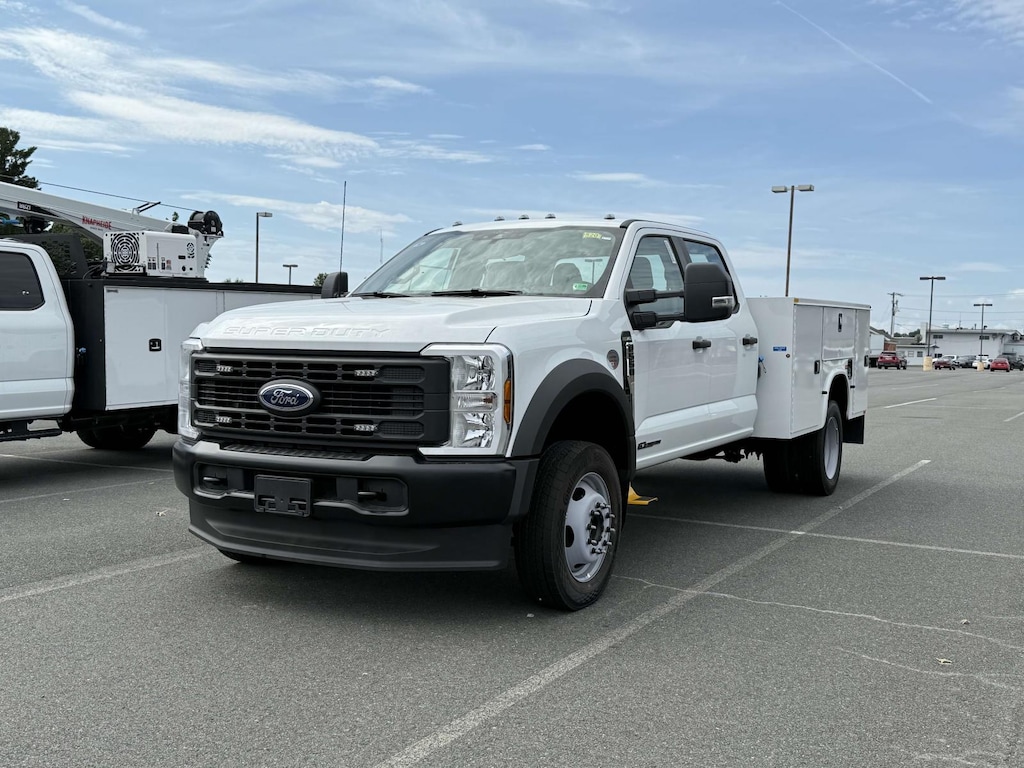 New 2025 Ford F-550 XL Crew Cab 4x4 W/ 9 Knapheide Service Body Service