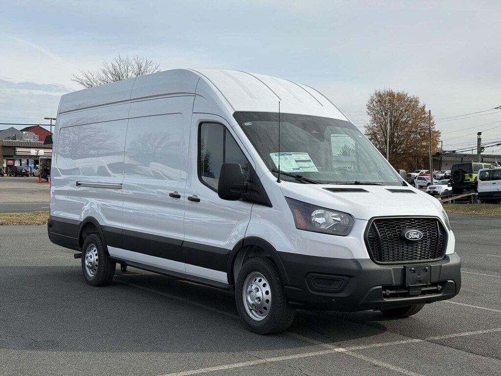 New 2026 Ford Transit Cargo Van T-350 HD 148 EL Hi Rf 9950 GVWR RWD Full-size Cargo Van
