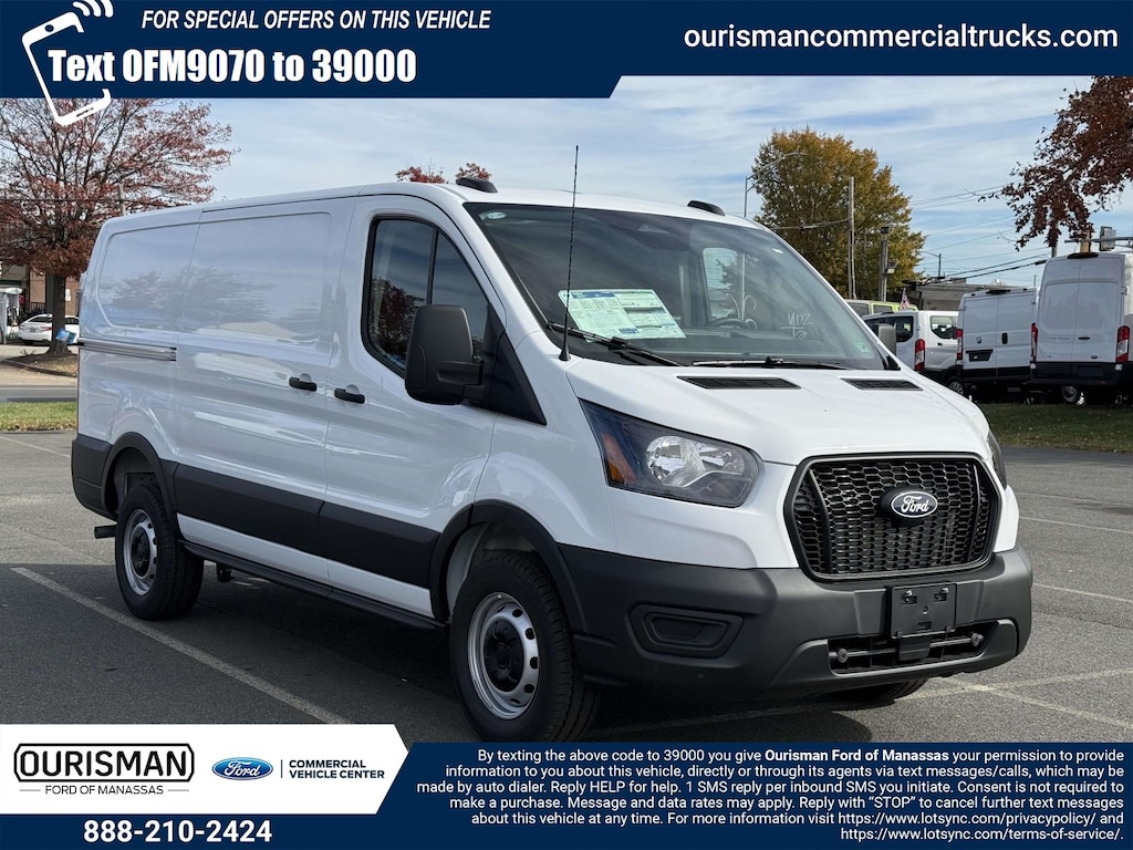 New 2026 Ford Transit -250 RWD Low Roof Cargo Van 130 WB Van