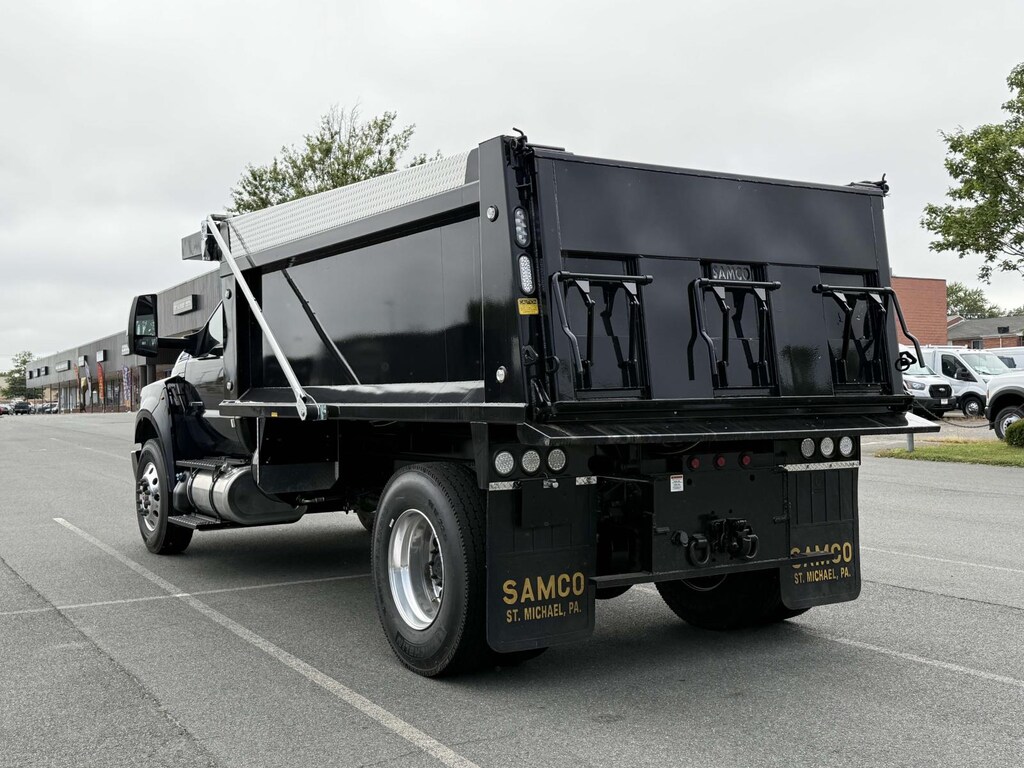 New 2025 Ford F-750 Regular Cab 4x2 w/ 13.5 SAMCO Asphalt Dump Dump