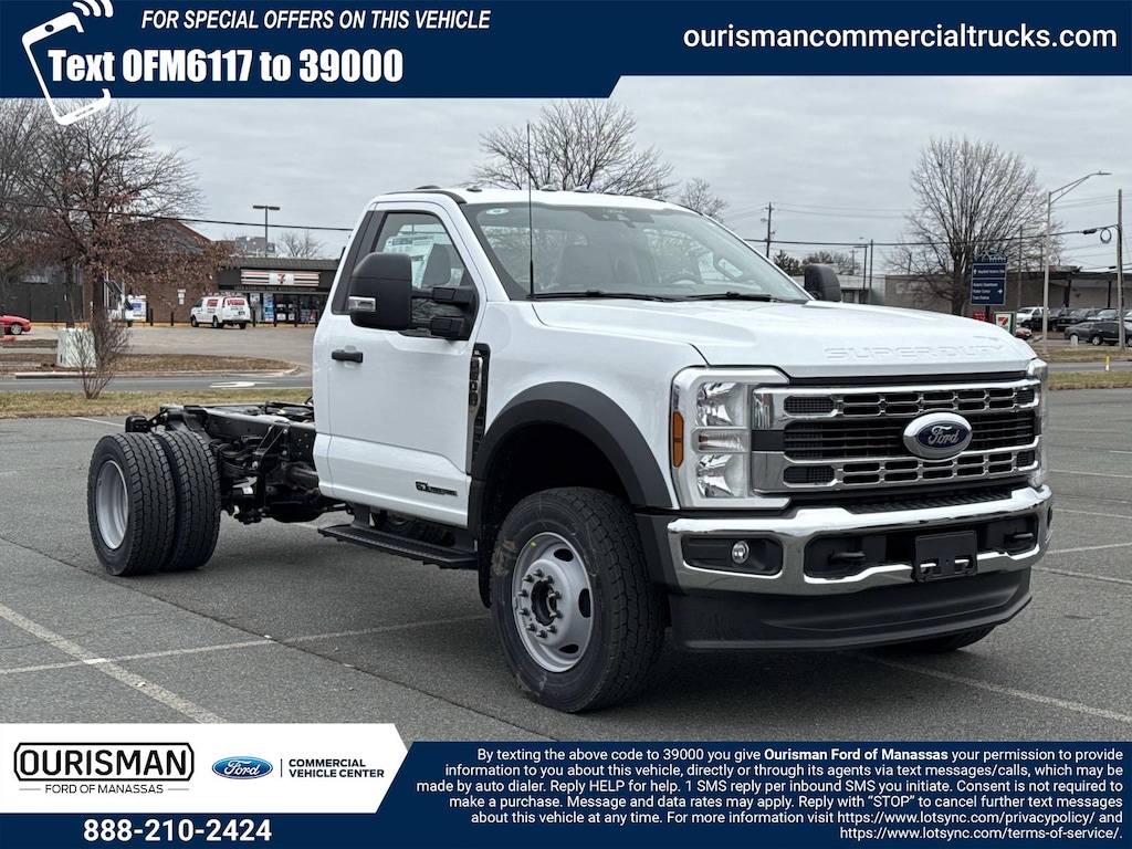 New 2026 Ford F-600 XL Regular Cab 4x4 Bare Chassis 84 CA Regular Cab Chassis-Cab