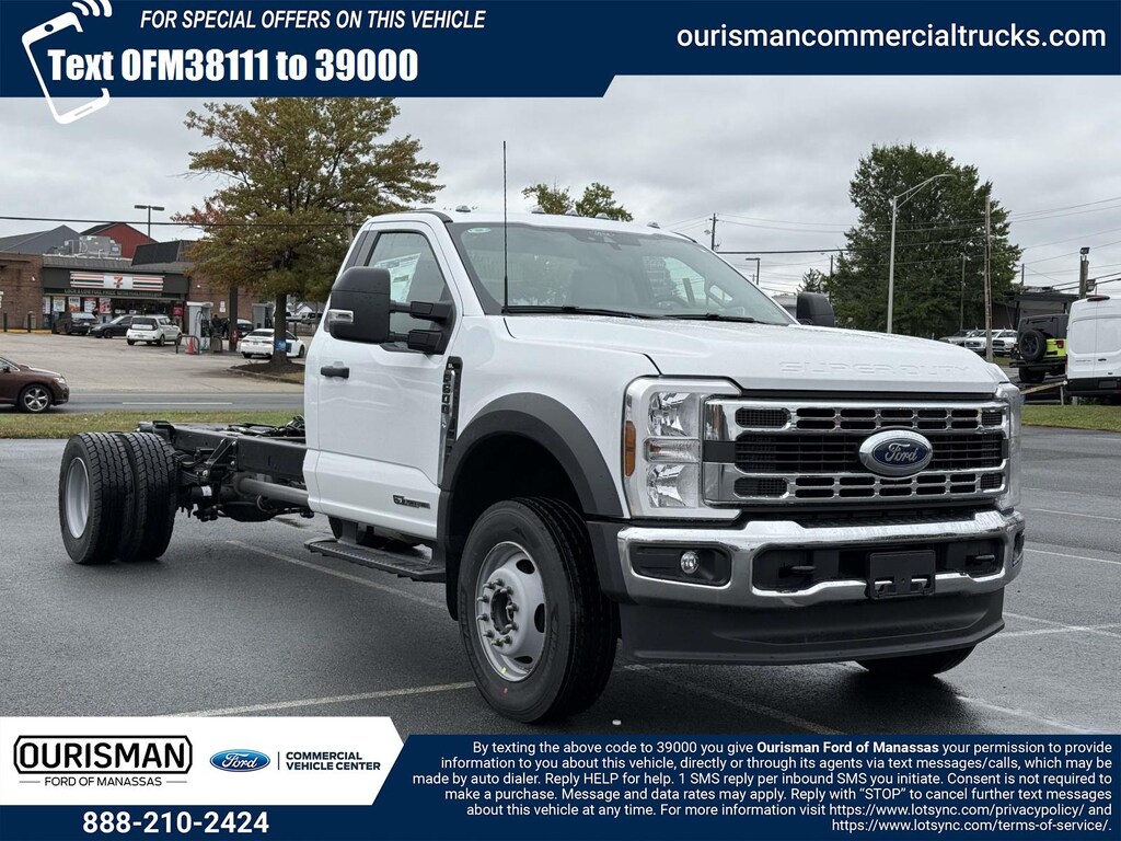 New 2026 Ford Super Duty F-600 DRW XL 4WD Reg Cab 145 WB 60 CA Regular Cab Chassis-Cab