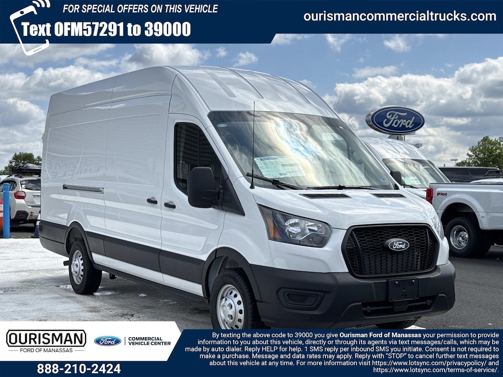 New 2026 Ford Transit-350 RWD High Roof EL Cargo Van Van