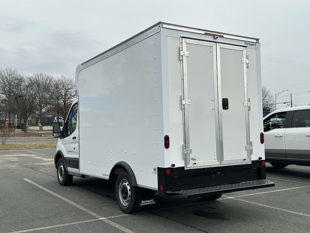 New 2024 Ford Transit-350 Cutaway RWD 10 Box w/ Rear Barn Doors Box