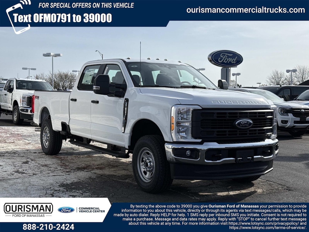 New 2026 Ford F-350 XL Crew Cab 4x4 W/ 8 Bed Crew Cab Pickup