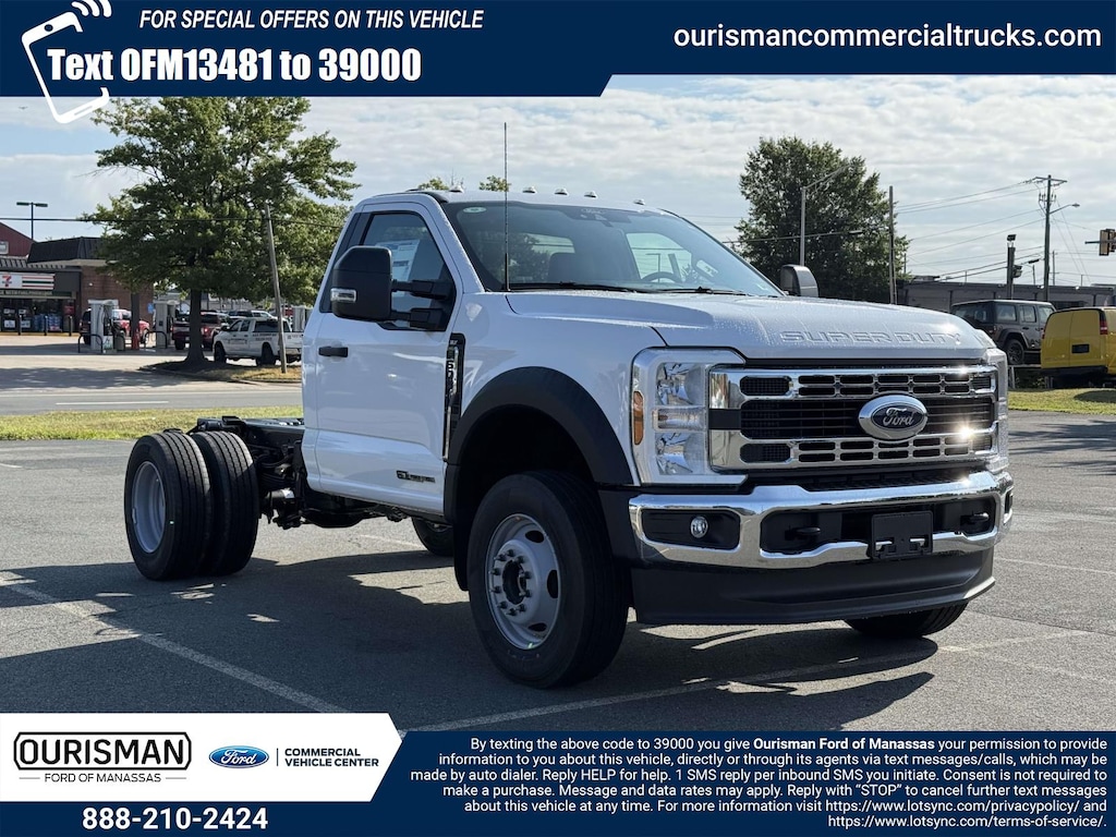 New 2026 Ford Super Duty F-600 DRW XLT 4WD Reg Cab 145 WB 60 CA Regular Cab Chassis-Cab