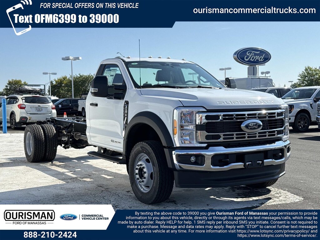 New 2026 Ford Super Duty F-600 DRW Regular Cab Chassis-Cab