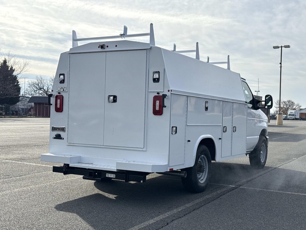 New 2026 Ford E-350 Cutaway 4x2 W/ 11 Enclosed Service Body Service