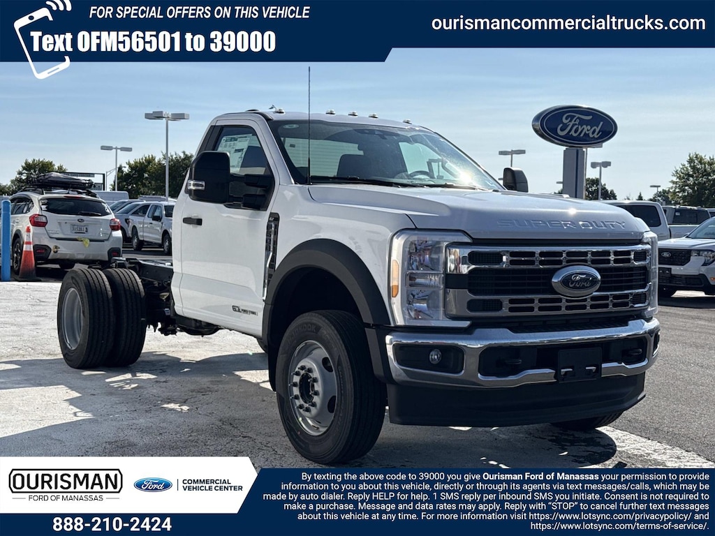 New 2026 Ford Super Duty F-600 DRW Regular Cab Chassis-Cab