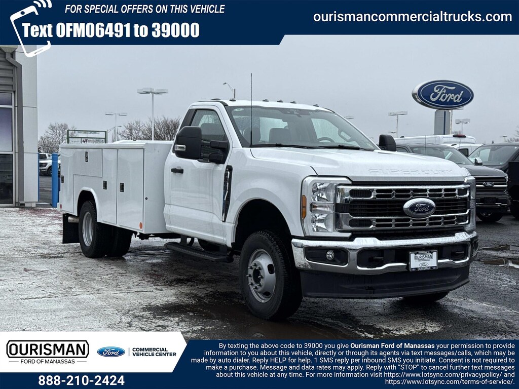 New 2024 Ford F-350 XL Regular Cab 4x4 w/ 11 Service Body Service