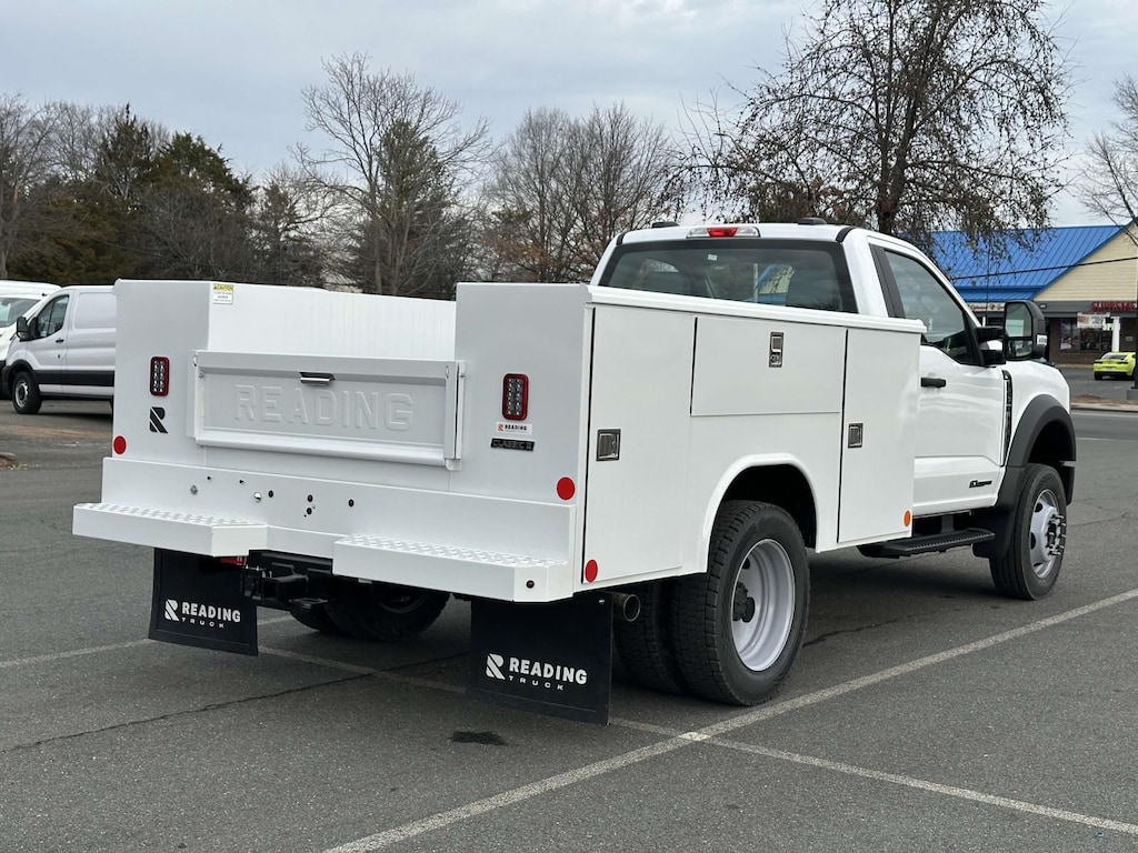New 2024 Ford F-450 XL Regular Cab 4x4 w/ 9 Reading Service Body Service