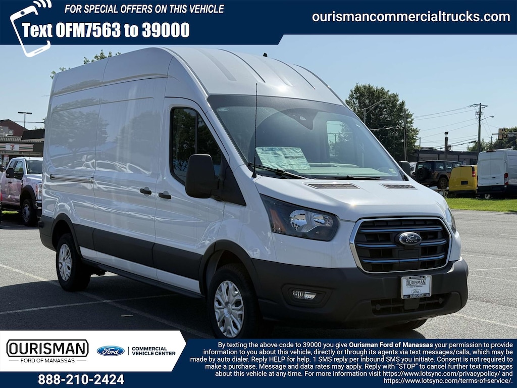 New 2023 Ford E-Transit Electric Transit 350 RWD High Roof 148 WB Van