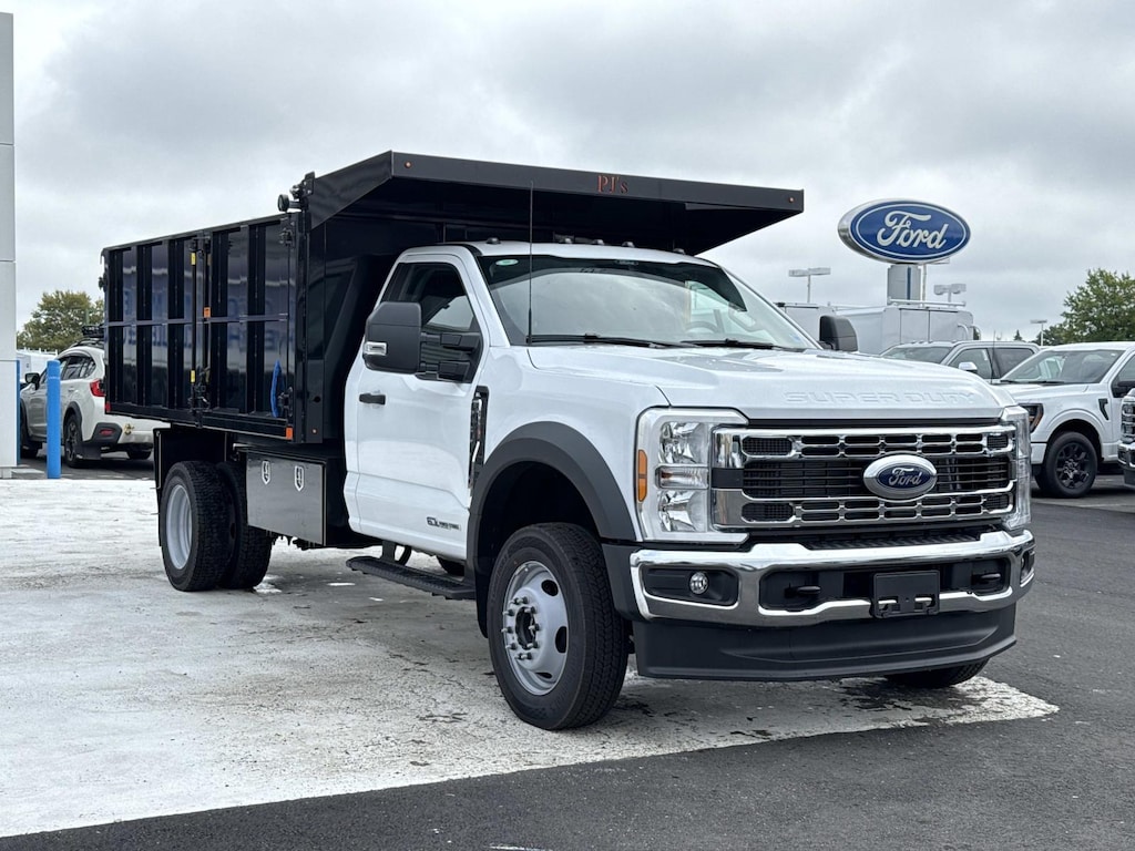 New 2026 Ford F-450 XL Regular Cab 4x4 W/ 12 Landscape Dump Landscape