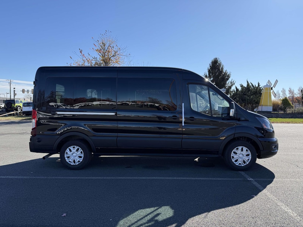 New 2026 Ford Transit Passenger Wagon RWD Mid Roof 12 Passenger Van Van