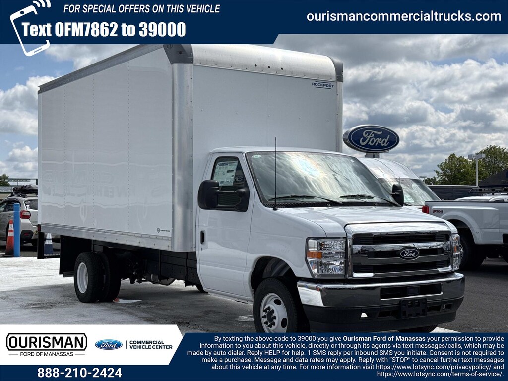 New 2027 Ford E-450SD 4x2 w/ 16 Dry Freight Box Box