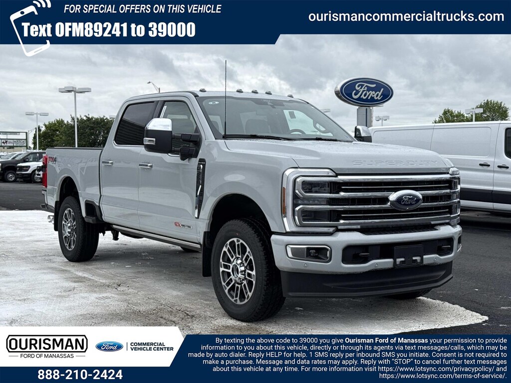 New 2026 Ford Super Duty F-350 SRW Crew Cab Pickup