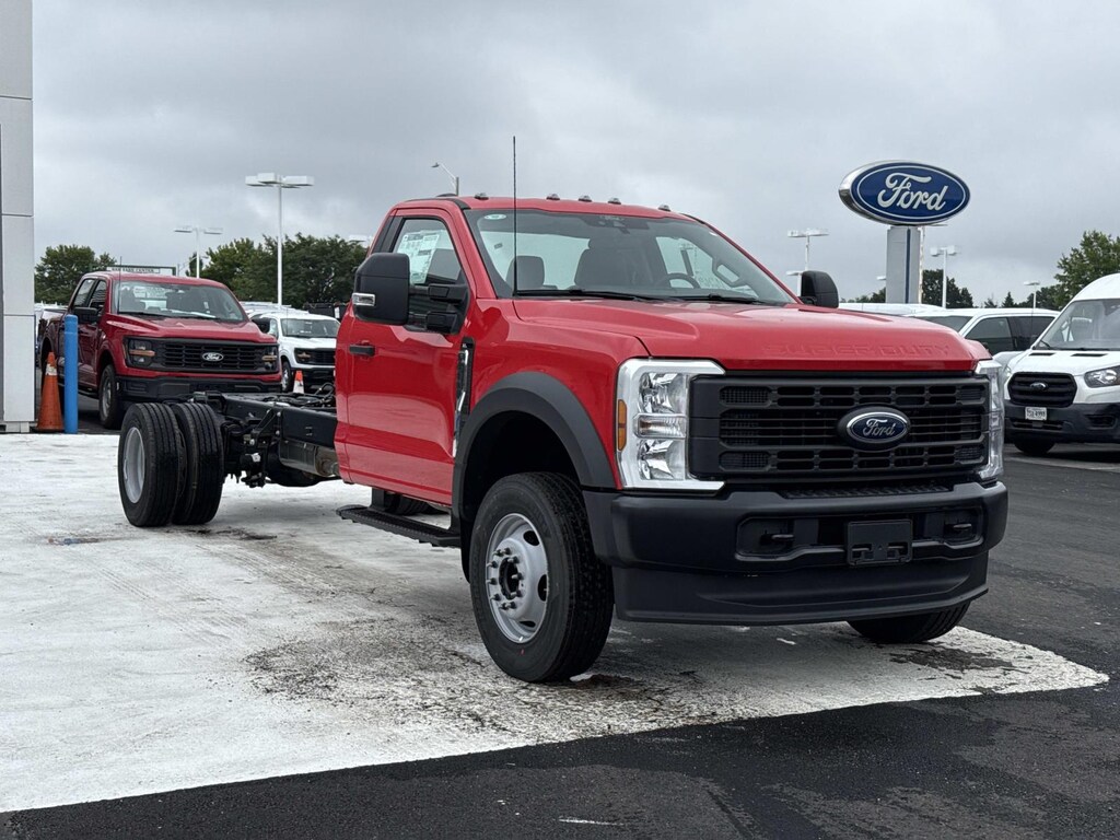 New 2026 Ford F-600 XL Regular Cab 4x2 Bare Chassis 120 CA Regular Cab Chassis-Cab