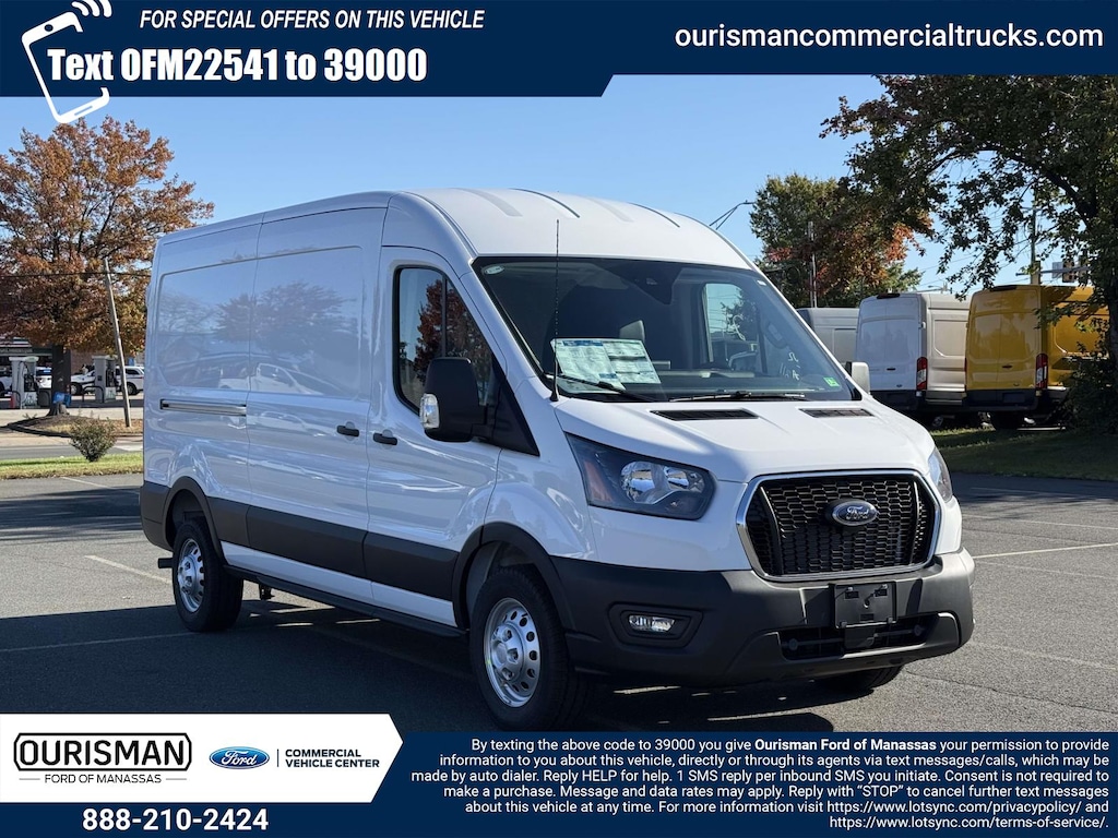 New 2025 Ford Transit -250 AWD Mid Roof 148 WB Cargo Van Van