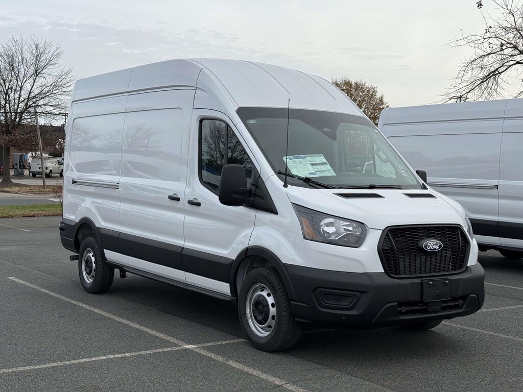 New 2026 Ford Transit Cargo Van T-350 148 Hi Rf 9500 GVWR RWD Full-size Cargo Van