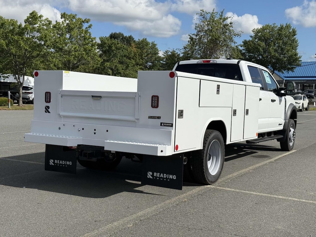 New 2025 Ford F-450 XL Crew Cab 4x4 W/ 11 Foot Reading Service Body Service