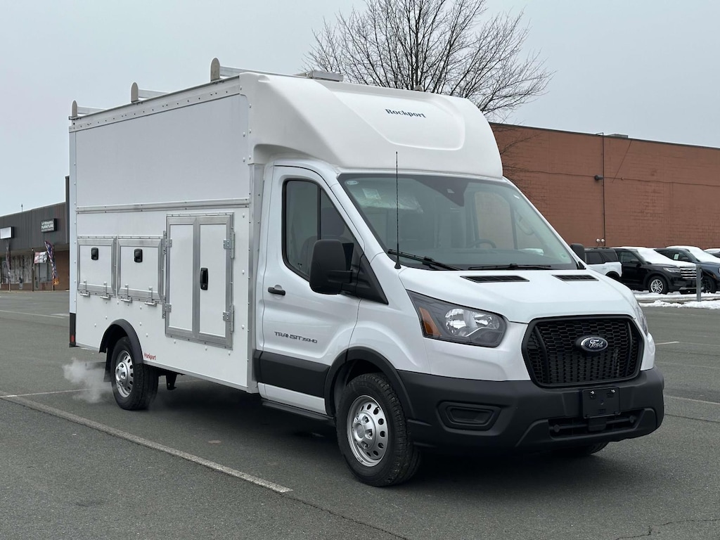 New 2024 Ford Transit-350 Cutaway RWD Cutaway w/ 12 Enclosed Service Body Service