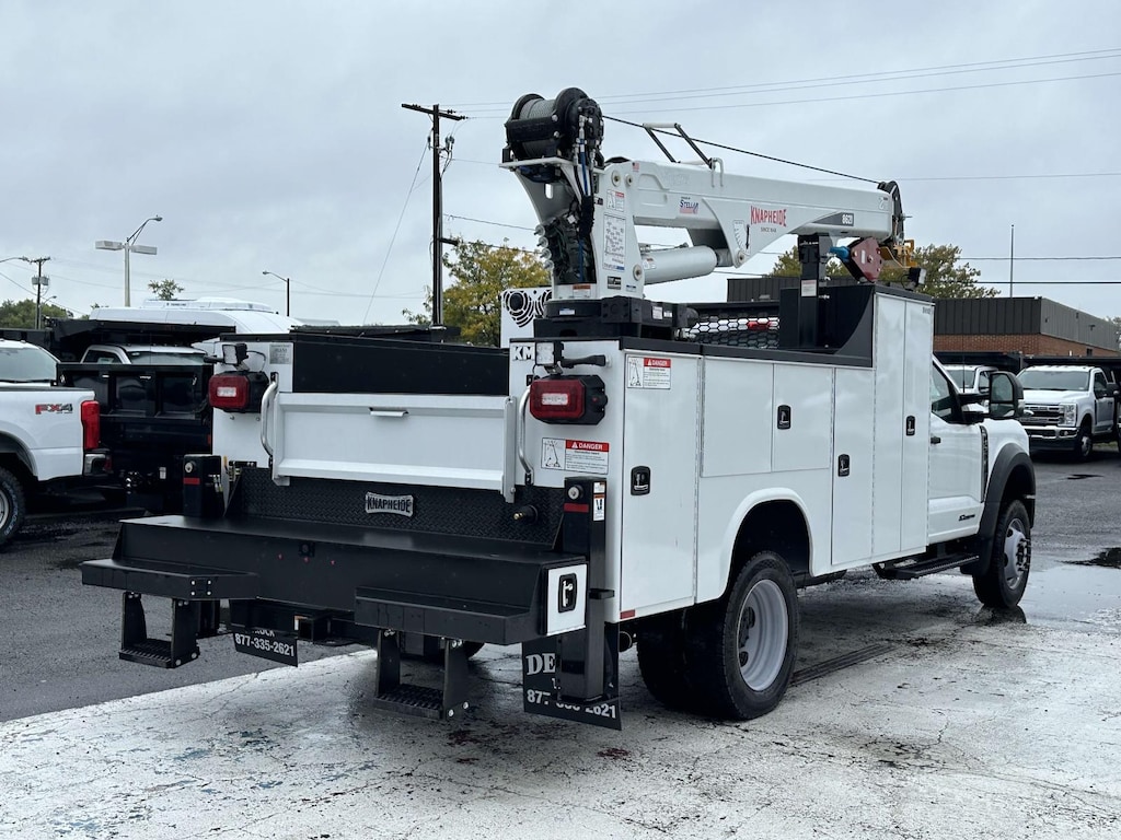 New 2024 Ford F-550 XL Regular Cab 4x4 w/ 11 Mechanics Crane Body Crane