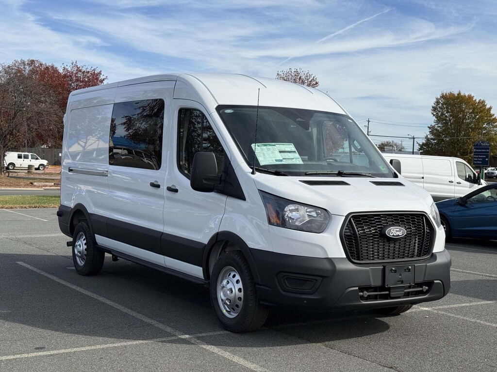 New 2026 Ford Transit Cargo Van T-250 148 Med Rf 9150 GVWR RWD Full-size Cargo Van
