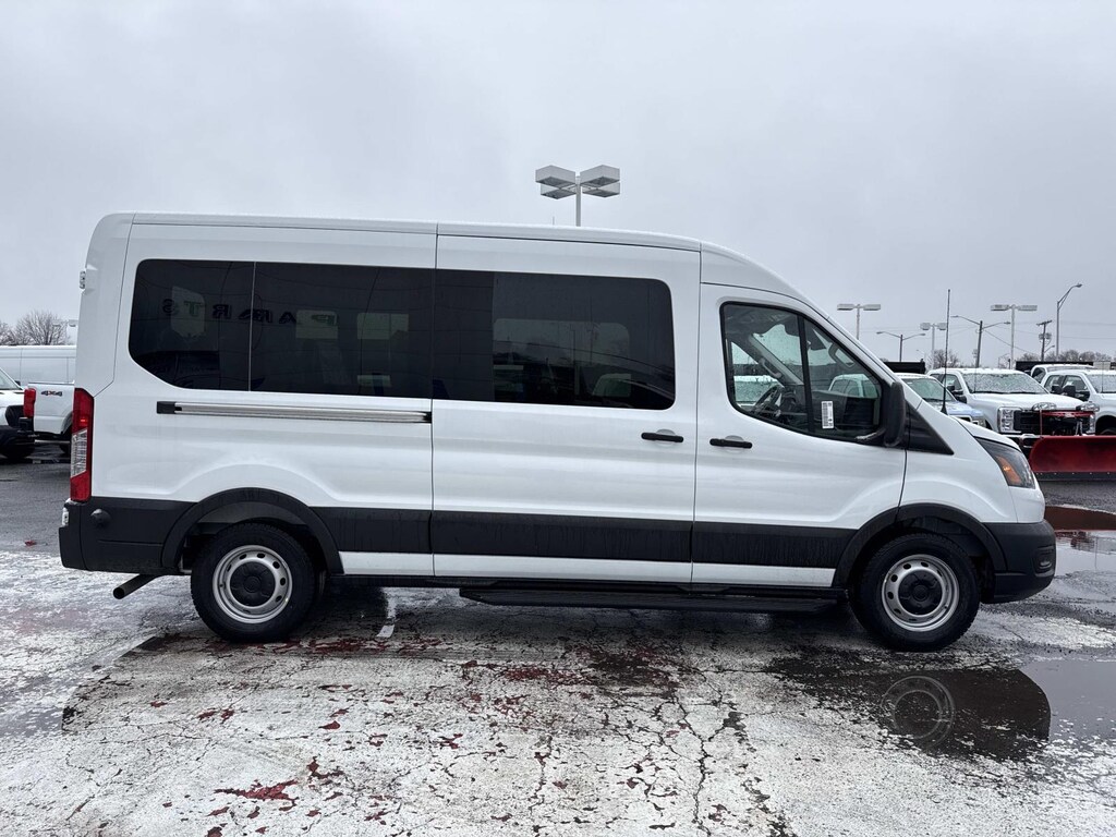 New 2026 Ford Transit Passenger Wagon RWD Mid Roof 15 Passenger Van Van