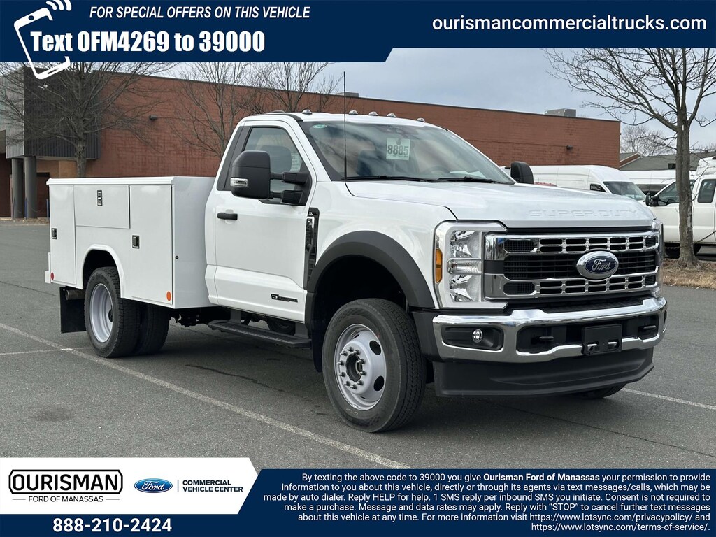New 2024 Ford F-450 XL Regular Cab 4x4 w/ 9 Service Body Service