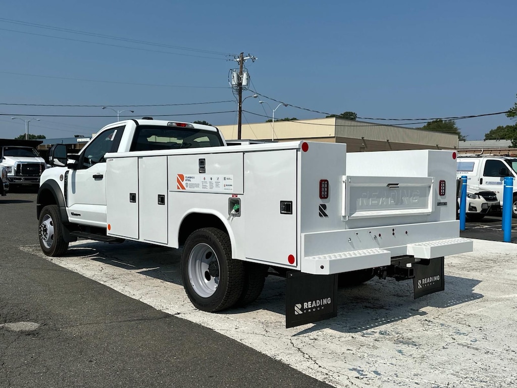 New 2024 Ford F-450 XL Regular Cab 4x4 w/ 11 Reading Service Body Service