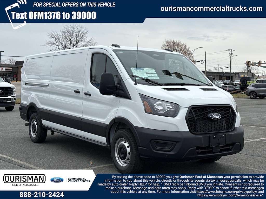 New 2026 Ford Transit -250 RWD Low Roof Cargo Van 148 WB Van