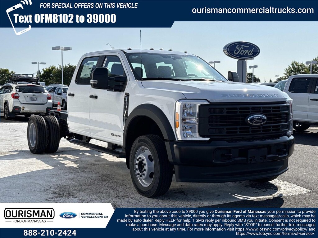 New 2026 Ford Super Duty F-550 DRW Crew Cab Chassis-Cab