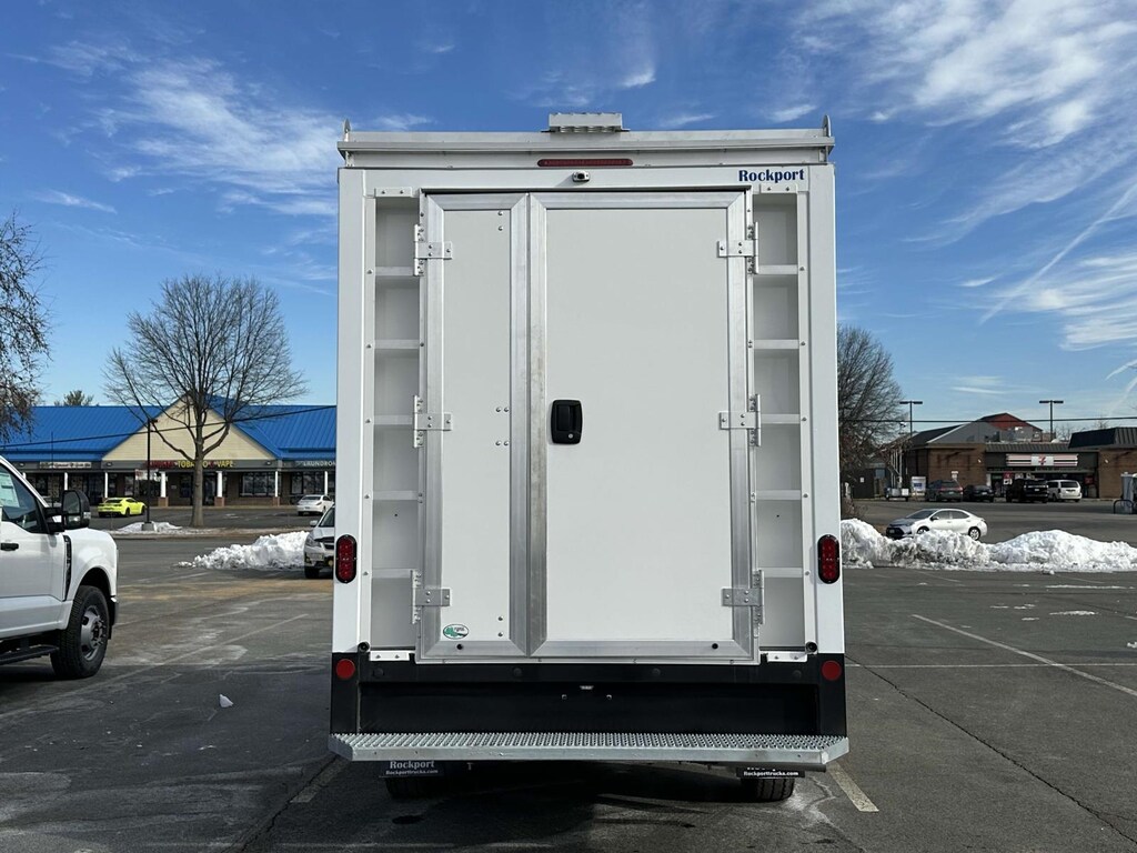 New 2024 Ford Transit-350 Cutaway AWD w/ 12 Enclosed Service Body Service