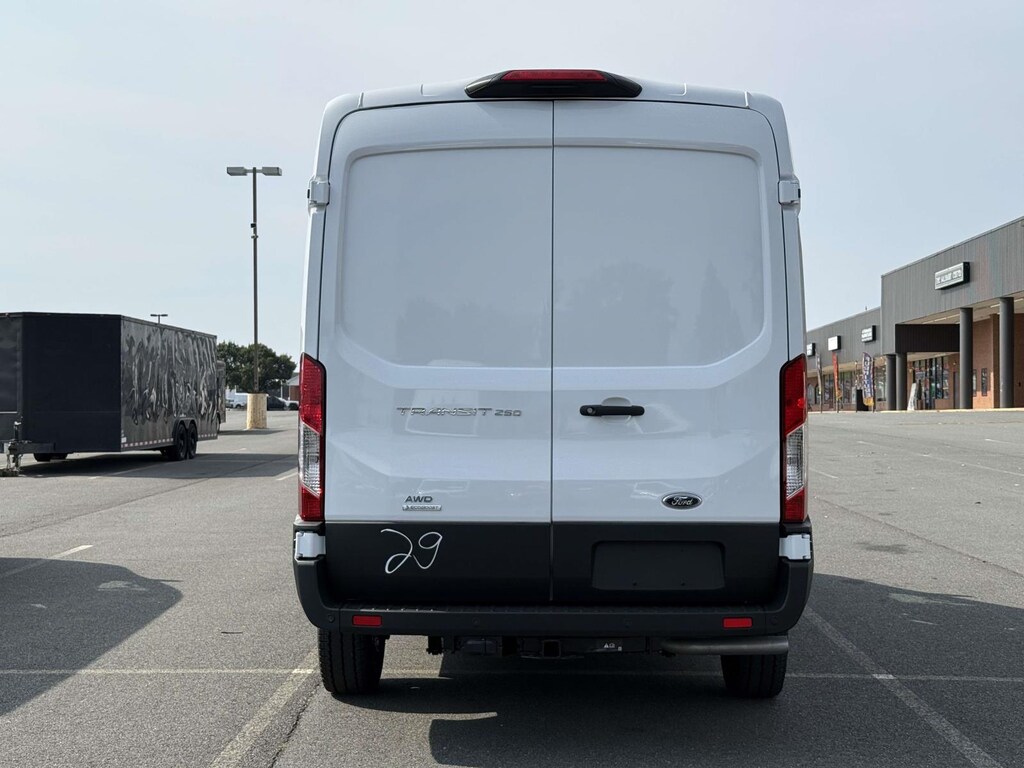 New 2025 Ford Transit Cargo Van T-250 148 Med Rf 9070 GVWR AWD Full-size Cargo Van
