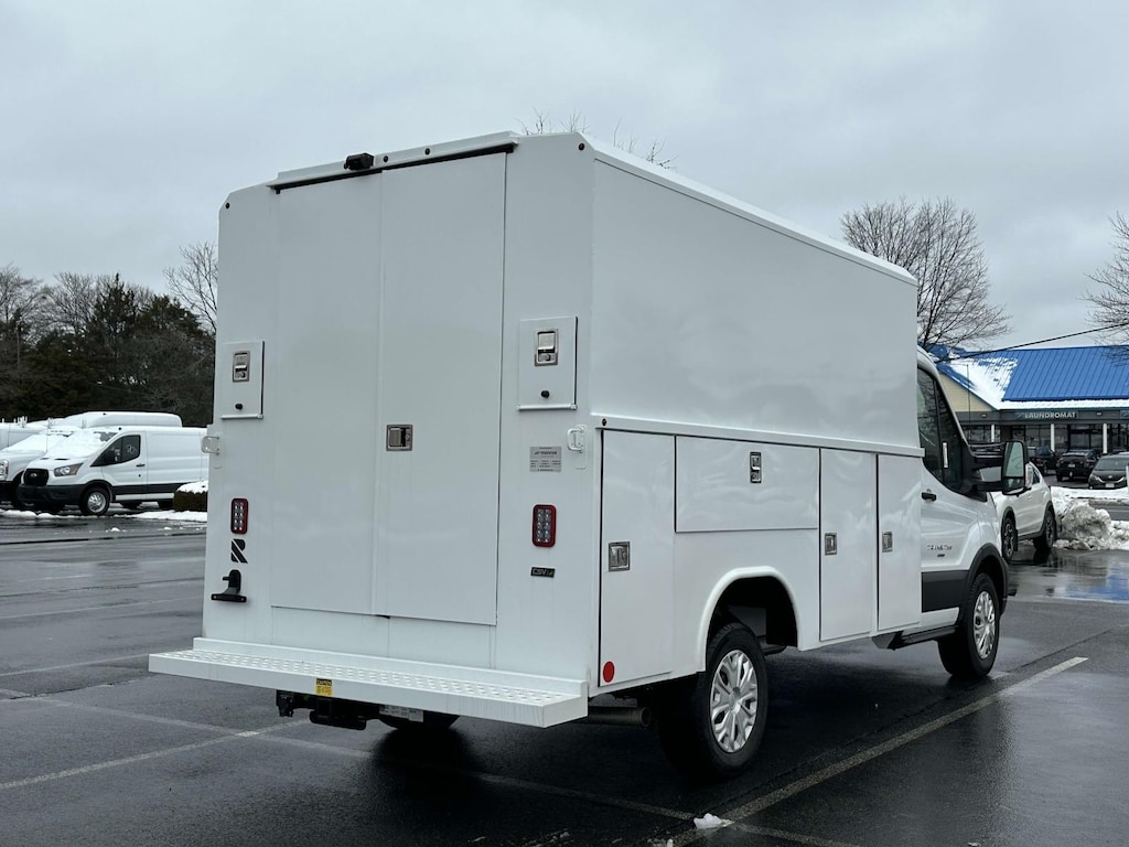 New 2024 Ford Transit-350 Cutaway RWD w/ 11 Enclosed Service Body Service