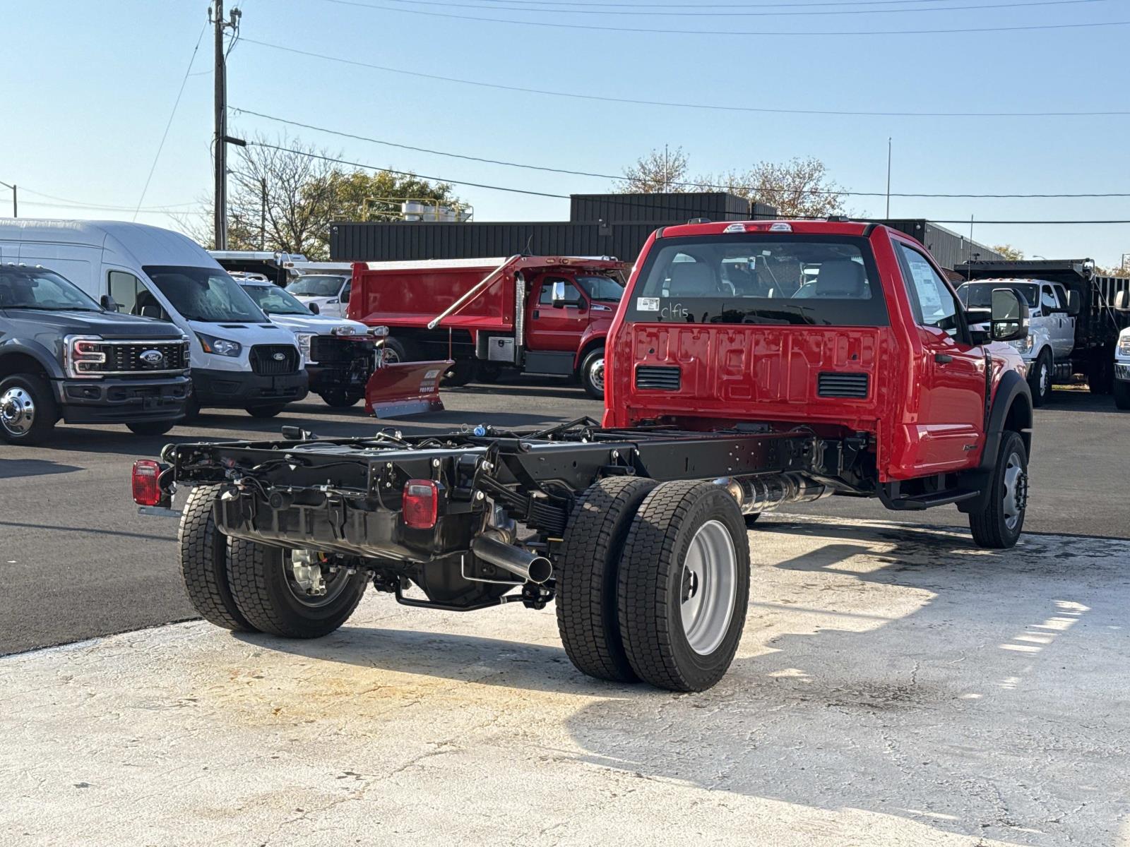 New 2027 Ford Super Duty F-550 DRW Regular Cab Chassis-Cab