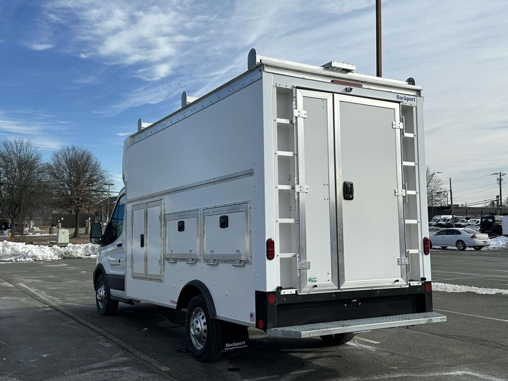 New 2024 Ford Transit-350 Cutaway AWD w/ 12 Enclosed Service Body Service