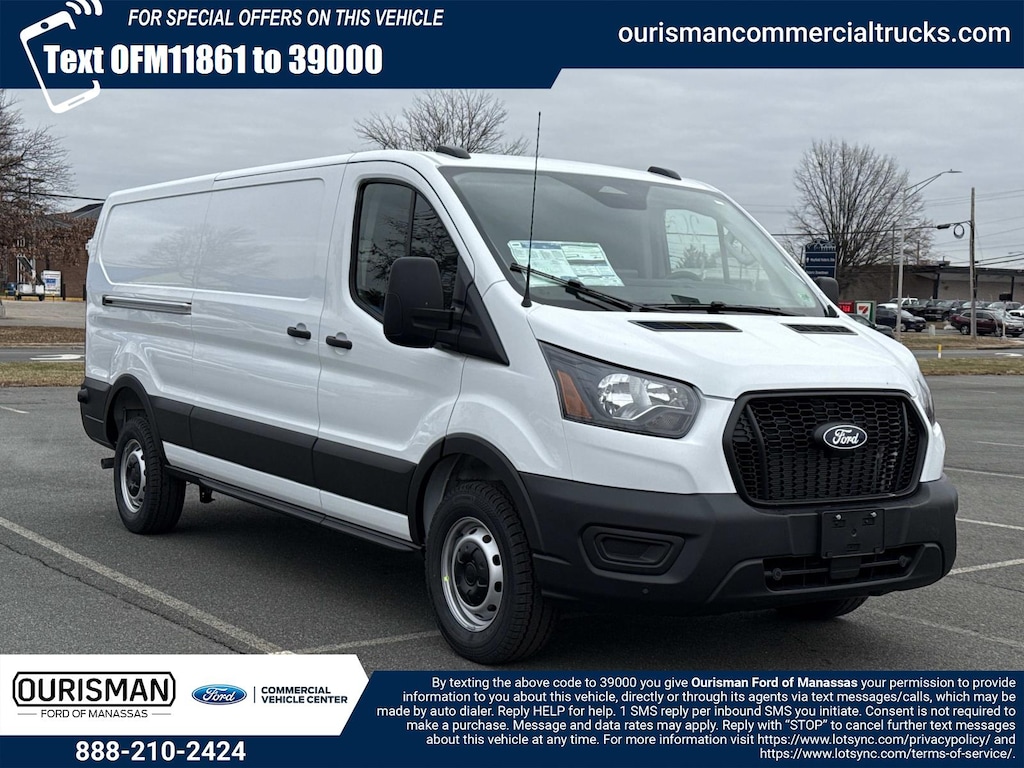 New 2026 Ford Transit -250 RWD Low Roof Cargo Van 148 WB Van