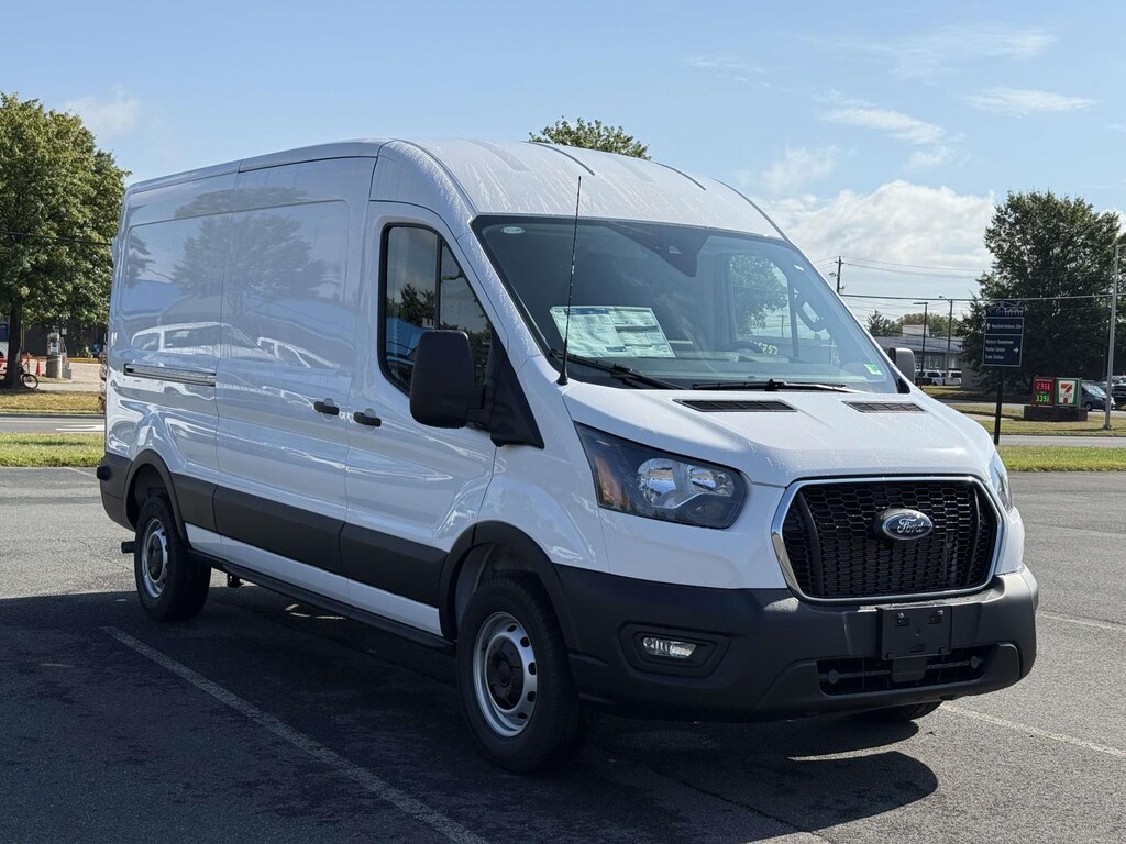 New 2025 Ford Transit Cargo Van T-250 148 Med Rf 9070 GVWR RWD Full-size Cargo Van
