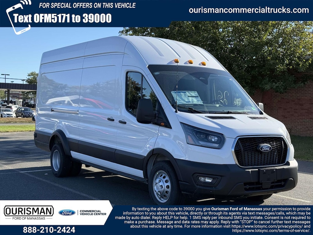 New 2026 Ford Transit-350 RWD High Roof EL Cargo Van Van